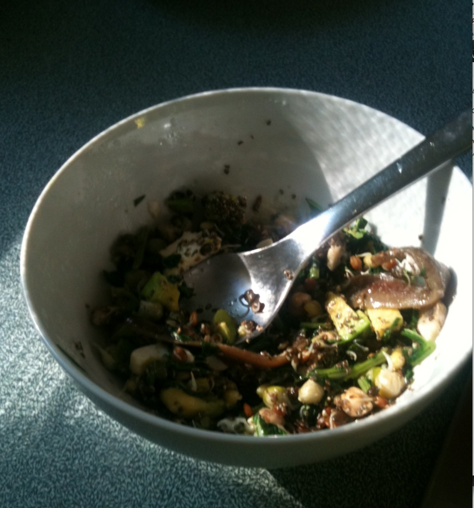 anchovies Tuesday eats: some healthy mish-mash meals