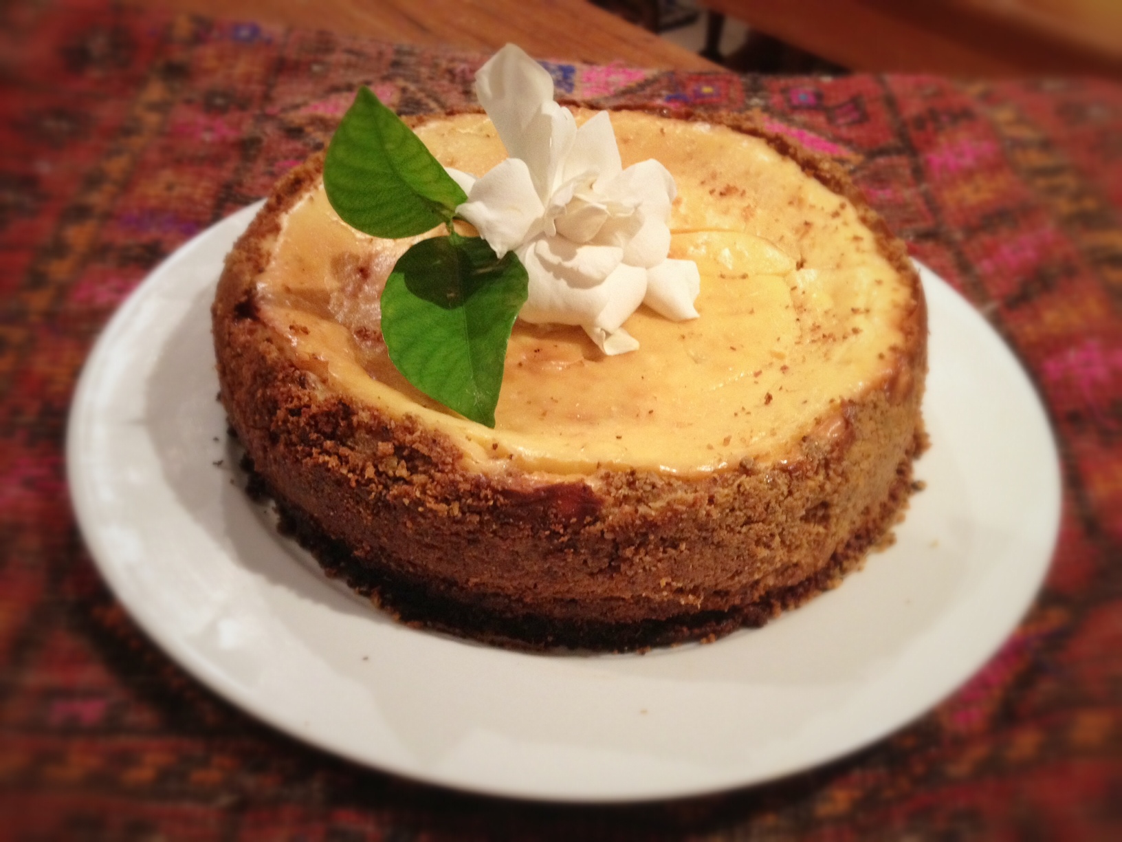 photo9 as promised, the sugar-free, grain-free cheesecake recipe (plus a recipe for kale chips)