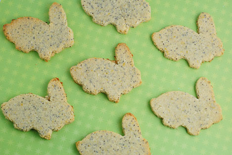 lemon poppy seed bunny cookies gluten free1 15 tips + recipes for a sugar-free Easter