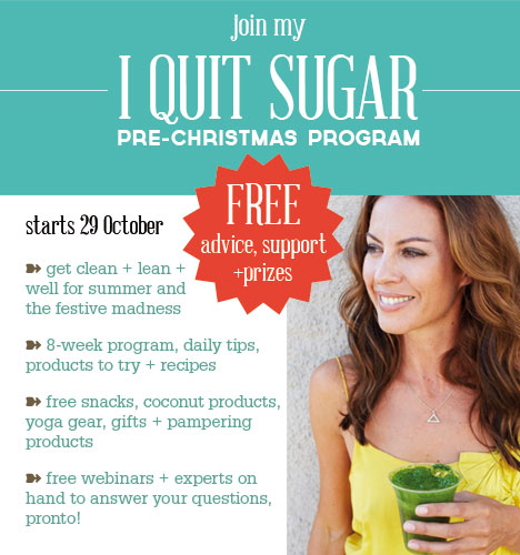 blog button1 Join my I Quit Sugar pre-Christmas program!