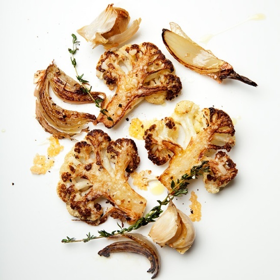 Parmesan roasted cauliflower. Image via Pinterest