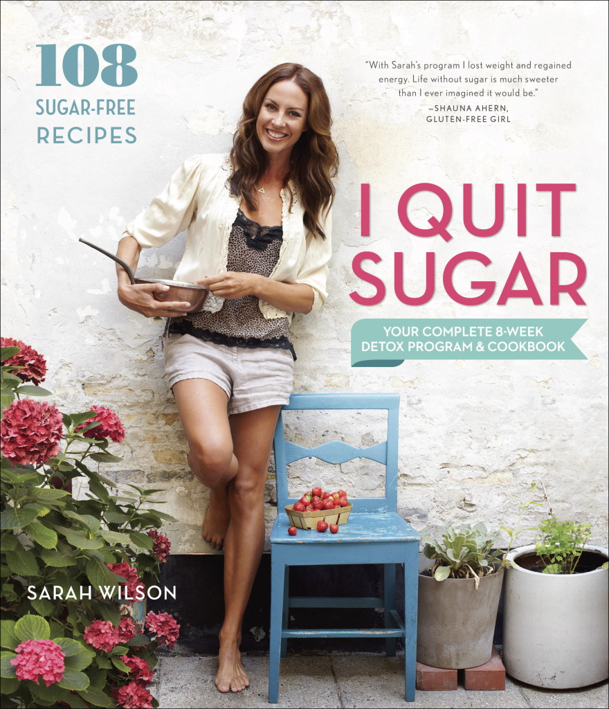 This is the cover of the US edition of I Quit Sugar. Same-same-but-pleasantly-different.