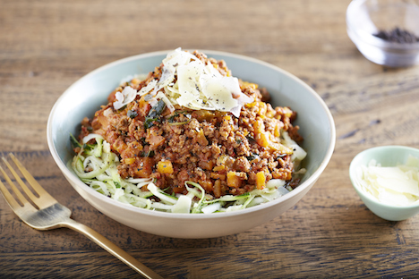 I Quit Sugar - Bolognese on Zoodles